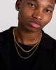NXS Franco Rope Chain Set Gold