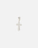 NXS Iced Sanctity Cross Pendant Citrine/Iced White Gold