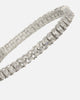 NXS Iced Baguette Bracelet Iced White Gold