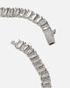 NXS Iced Baguette Chain Iced White Gold