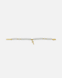 NXS Dagger Pearl Bracelet Pearl/Gold