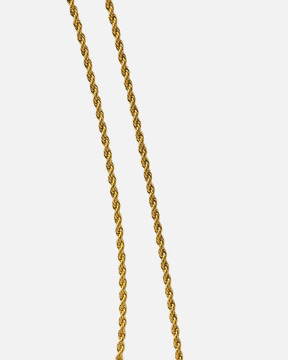 NXS Vintage Letter Necklace Gold