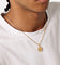 NXS Vintage Letter Necklace Gold
