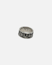 NXS Butterfly Band Ring Steel/Black