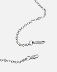 NXS Wing Necklace White Gold