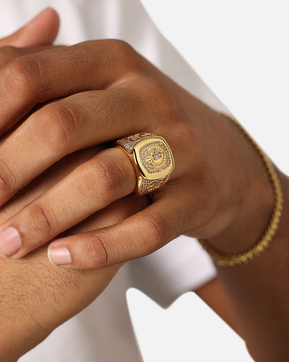 Culture Kings '23 Championship Ring Iced Gold