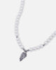 NXS Wing Pearl Chain Steel/Pearl
