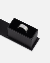 Saint Morta Iced Band Ring Iced White Gold
