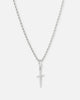 Saint Morta Dagger Pendant White Gold