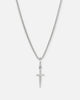 Saint Morta Dagger Pendant White Gold