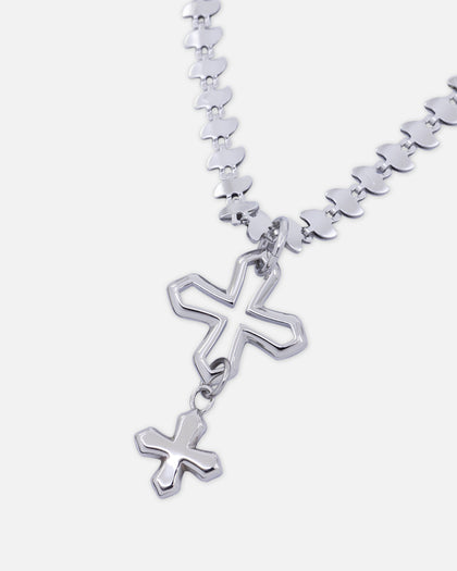 Saint Morta Amalgam Blade Necklace Stainless Steel