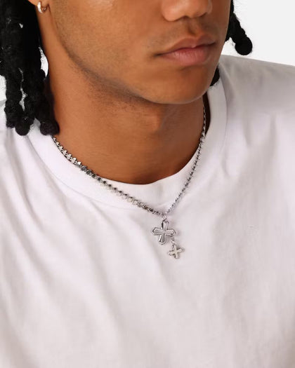 Saint Morta Amalgam Blade Necklace Stainless Steel