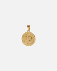 Saint Morta Pesos Pendant Gold