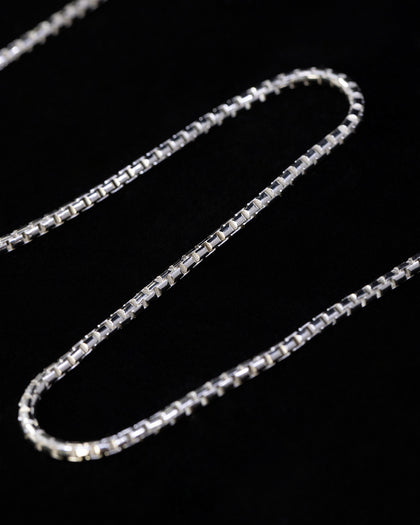 House Of Auric Rounded Box Chain Sterling Silver