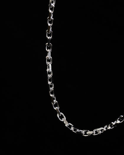 House Of Auric 3.5mm Straight Cut Cable Chain Silver