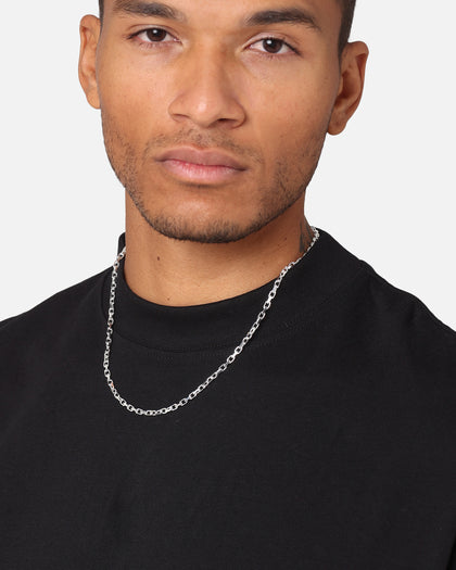 House Of Auric 3.5mm Straight Cut Cable Chain Silver