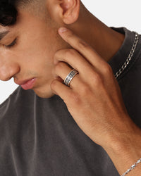 Saint Morta Band Ring Stainless Steel