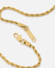 Saint Morta 4mm Rope Chain Gold