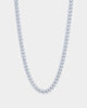 Saint Morta 7mm Cuban Chain White Gold