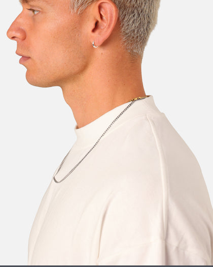 Saint Morta Classic Hoop Earring Silver