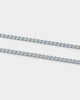 Saint Morta 5mm Cuban Chain White Gold