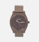 Nixon Time Teller Solar Watch Chocolate/Cappuccino