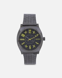 Nixon X Nirvana Time Teller Watch Black Nirvana