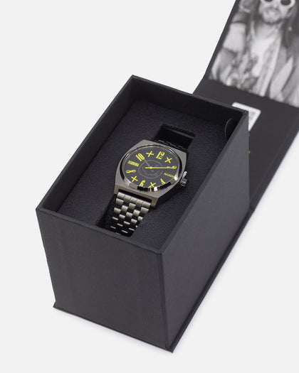 Nixon X Nirvana Time Teller Watch Black Nirvana