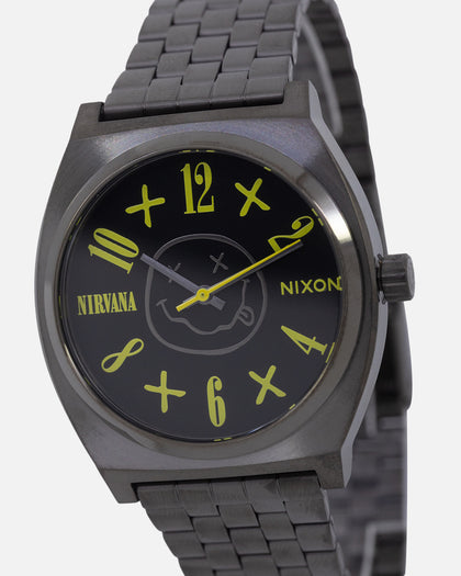 Nixon X Nirvana Time Teller Watch Black Nirvana