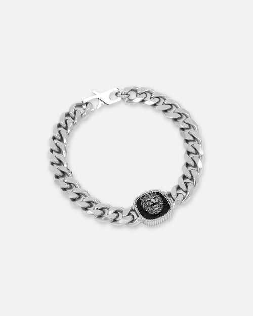 Guess Mainline Lion King Bracelet Silver