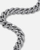 Saint Morta 10mm Cuban Bracelet White Gold