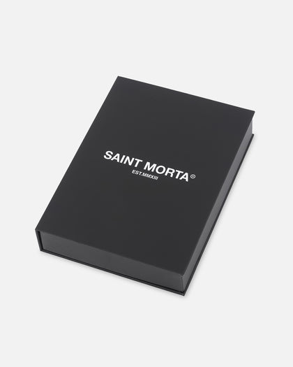 Saint Morta 10mm Cuban Chain White Gold