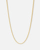Saint Morta 2.7mm Diamond Curb Chain Gold