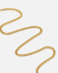 Saint Morta 2.7mm Diamond Curb Chain Gold