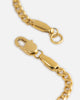 Saint Morta 2.7mm Diamond Curb Chain Gold