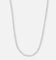 Saint Morta Landscape Baguette Chain Iced White Gold