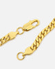 Saint Morta Flat Faced Curb Chain Gold