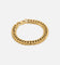 Saint Morta 12mm Double Link Bracelet Gold
