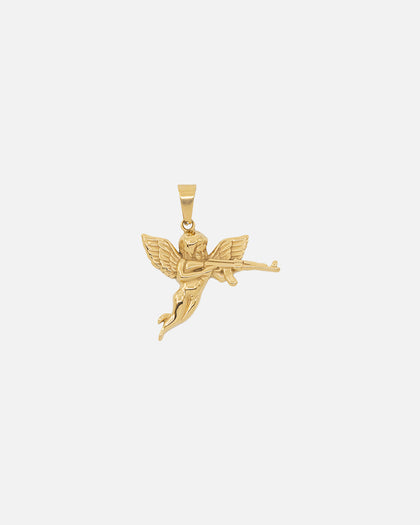 Saint Morta Jilted Cupid Pendant Gold