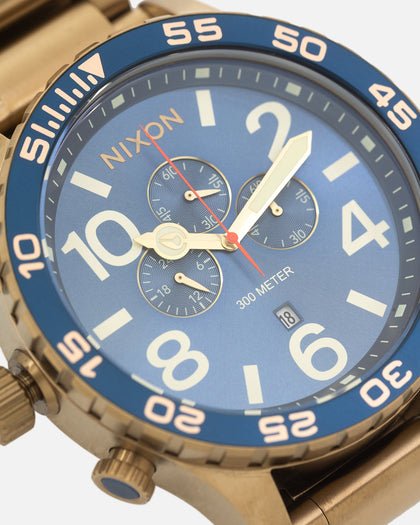 Nixon 51-30 Chrono Gold/Blue