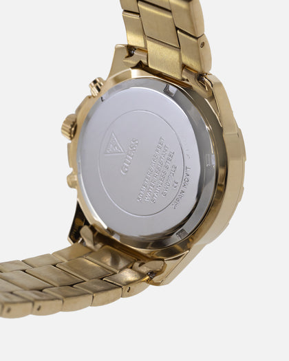 Guess Mainline Women's Majesty Crystal '40th Anniversary' Watch Gold