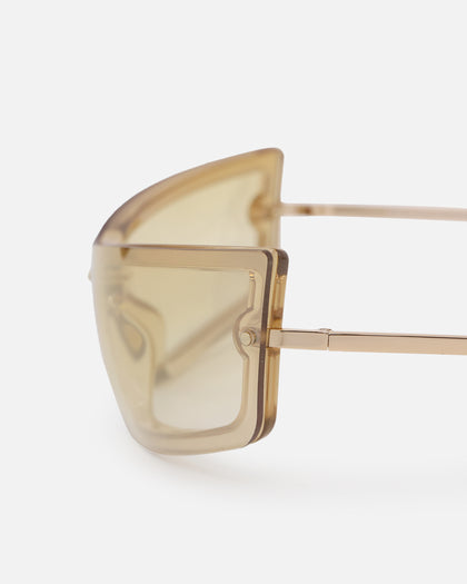 Le Specs Bodyguard Sunglasses Gold