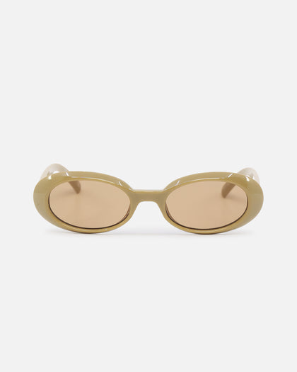 Le Specs Work It Sunglasses Taupe