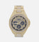 Guess Mainline Empire Crystal Bracelet Watch Gold