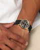 Guess Mainline Women's G Stitch Watch Black/Gold