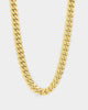 Saint Morta 10mm Cuban Chain Gold
