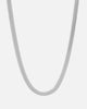 Saint Morta Herringbone Necklace White Gold