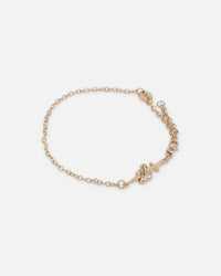 Ed Hardy Heart & Dagger Bracelet Gold