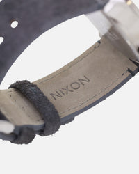 Nixon X Nirvana Sentry Leather Watch Grey Fade