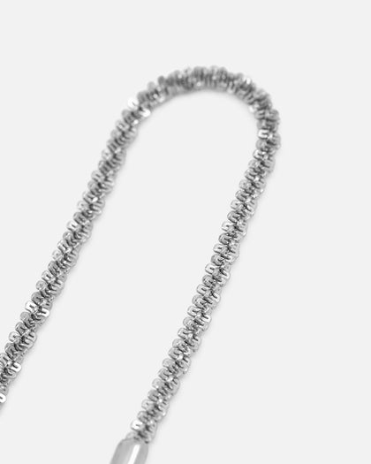 Saint Morta Popcorn Bracelet White Gold